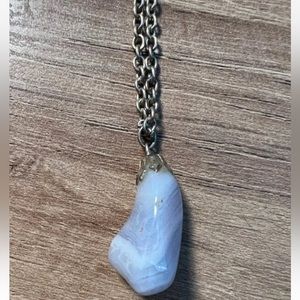 Blue Lace Agate Neckalce